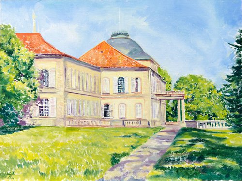 The Hohenheim University view by Daria Galinski