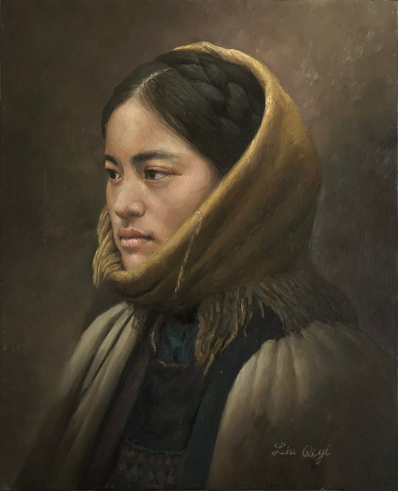 The Yellow Headscarf