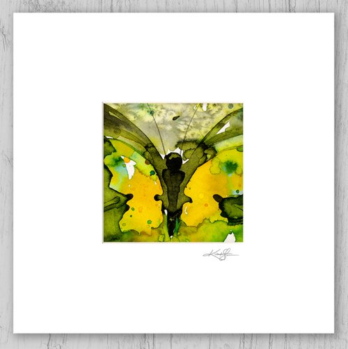 Watercolor Butterfly 36 -  Painting by Kathy Morton Stanion by Kathy Morton Stanion