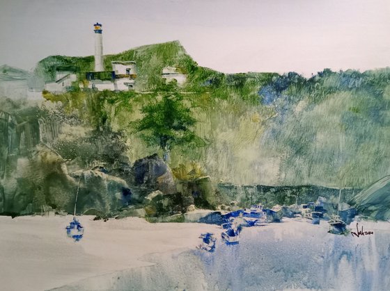 Low tide