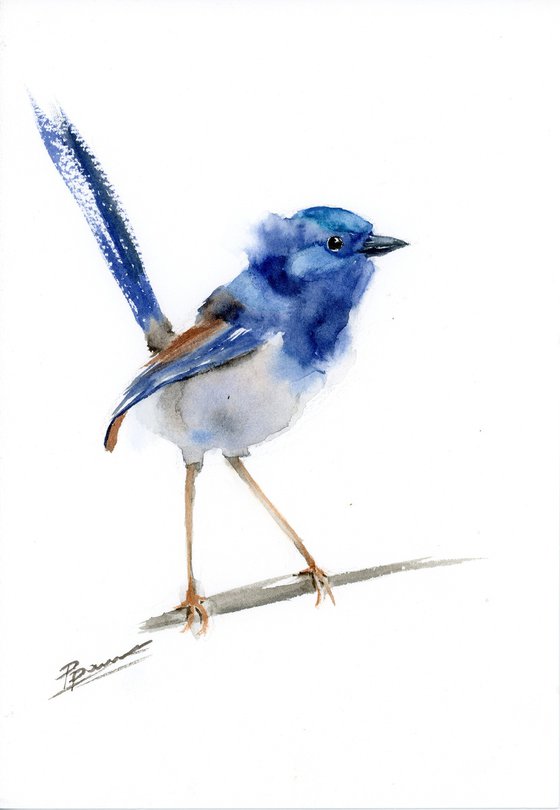 Wrens - triptych