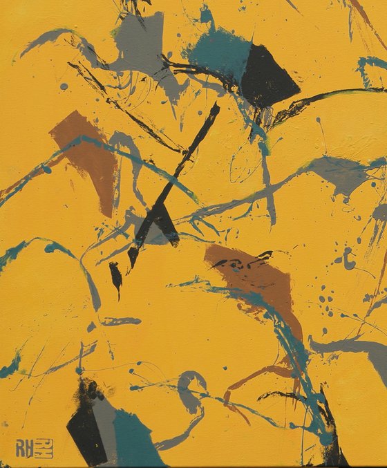 Fragmenst in yellow
