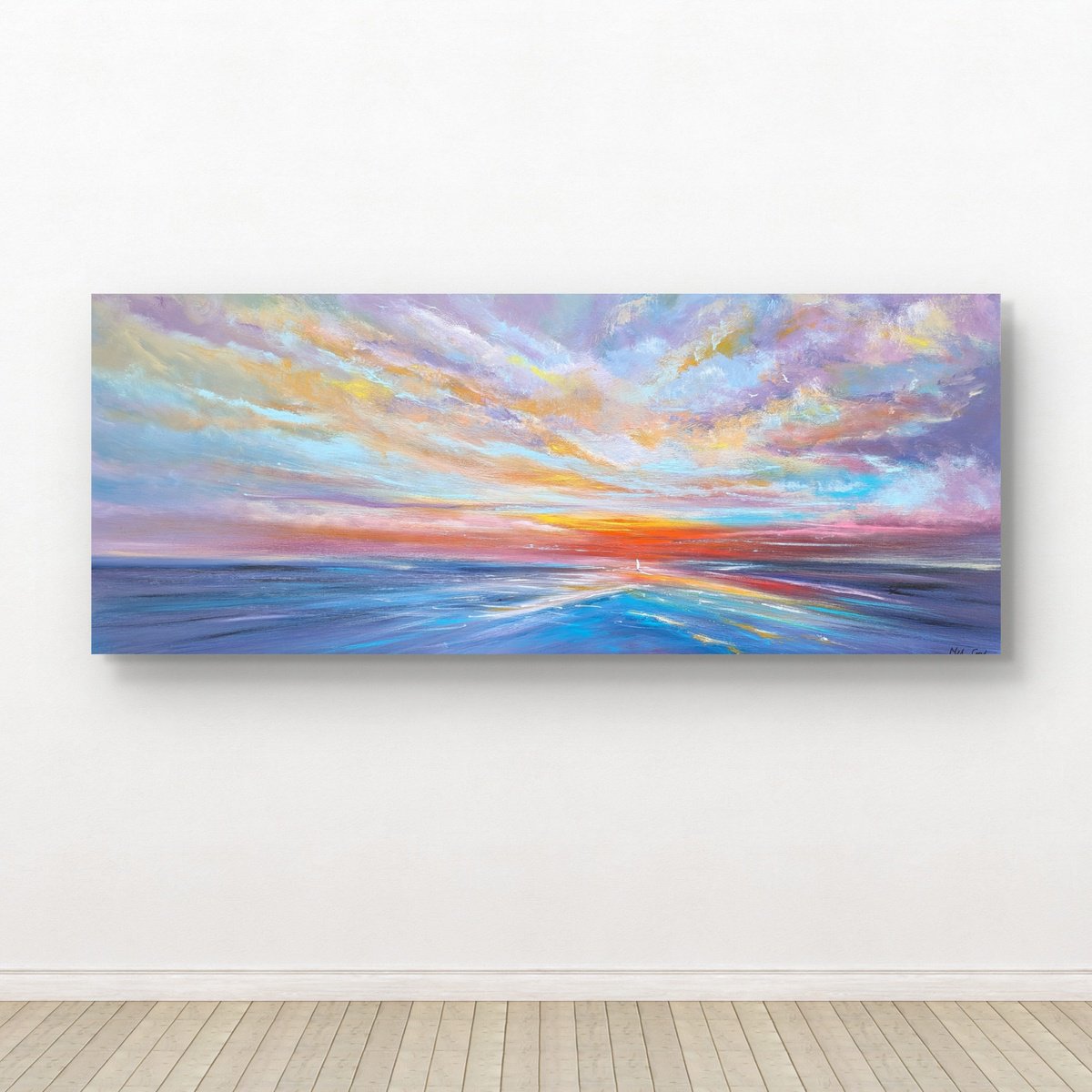 Contemplation By Mel Graham, 47 X 20, Artwork For Sale On Artfinder