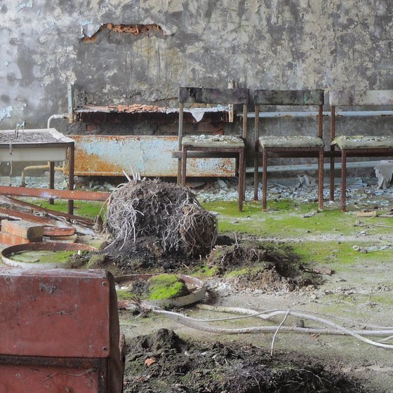 #86. Pripyat hospital hall 2 - Original size