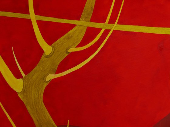 Diptych Trees portraits 5 and 6