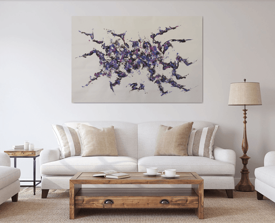 Purple Octopus by M.Y.