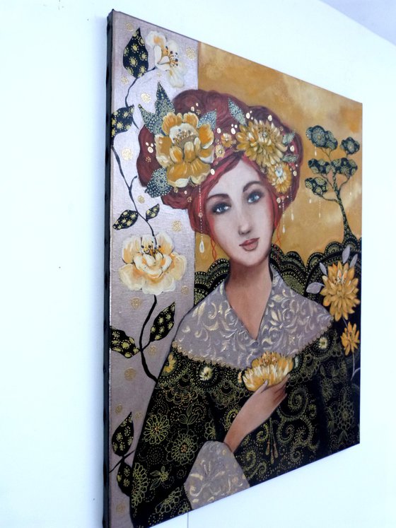 The invitation to travel 50x65 cm.