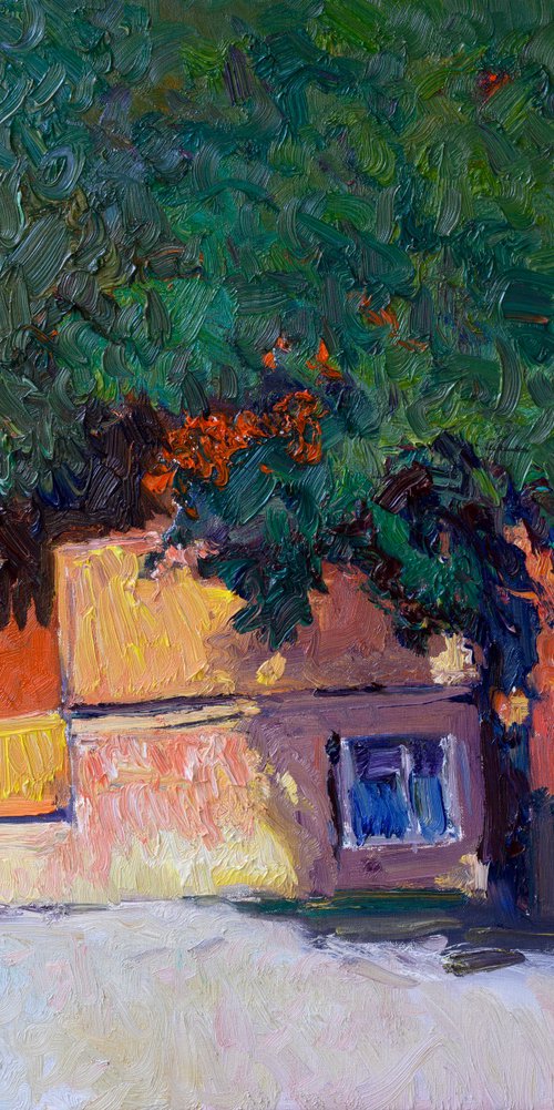 The Little House under Big Trees by Suren Nersisyan