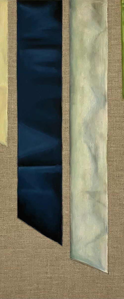 Blue Fall Seven by Kristine Facchetti