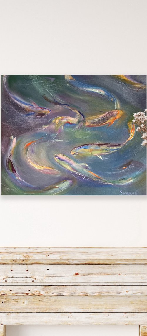 Delicate fishes by Mari Skakun