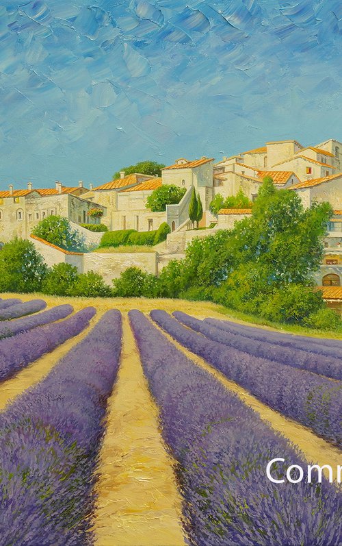 Sunny Provence - commission artwork by Eduard Zhaldak