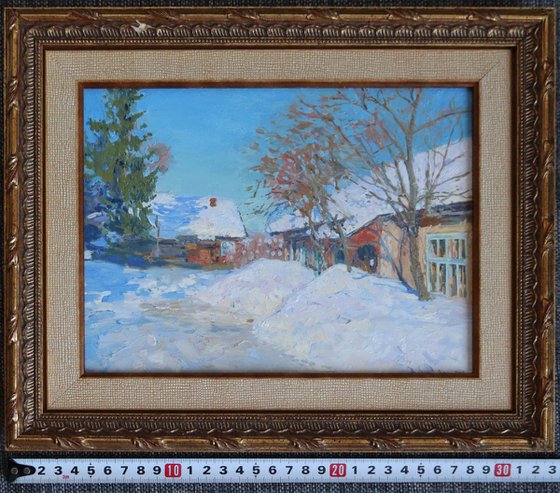 April. The last snow. Pereslavl-Zalessky