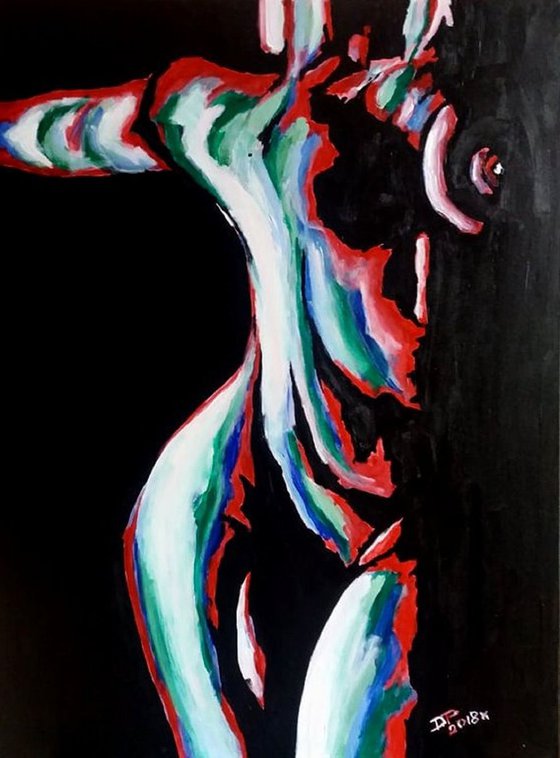 Abstract Spring Nude....