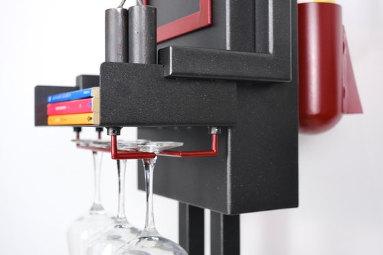 ASTROROBOOK METALLIC BLACK/BORDEAUX N2