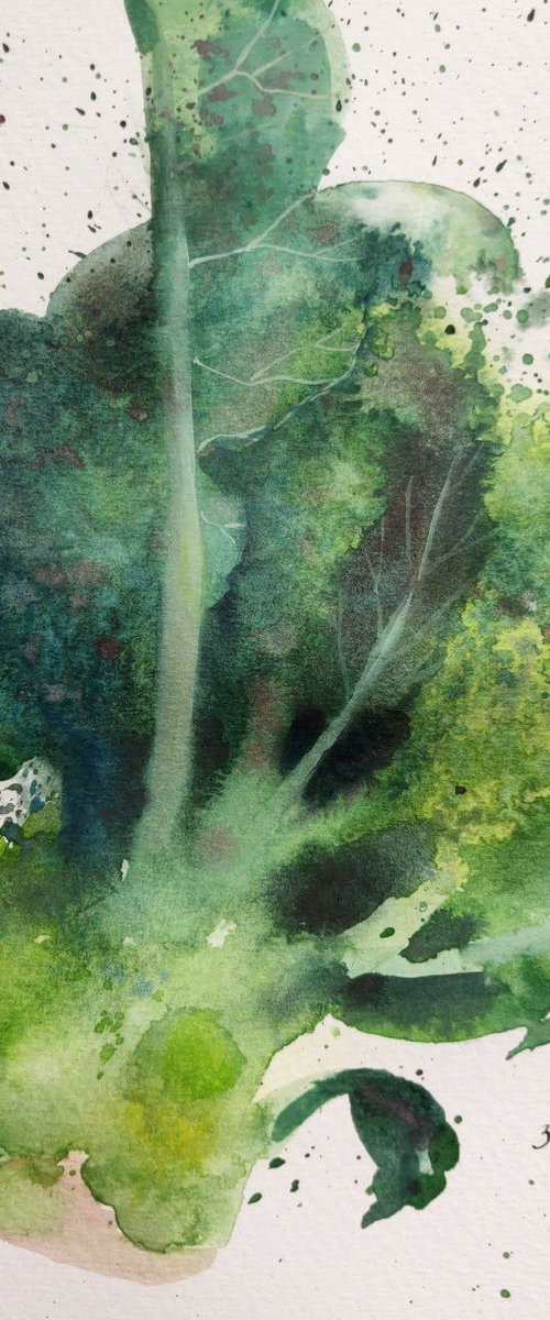 Tiny Broccoli by Ayna Paisley