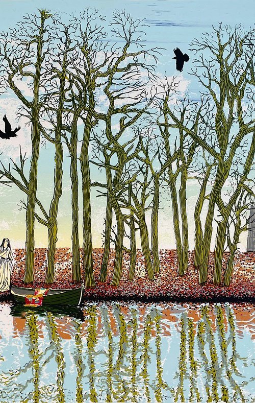 The Lady of Shalott by Tim Southall