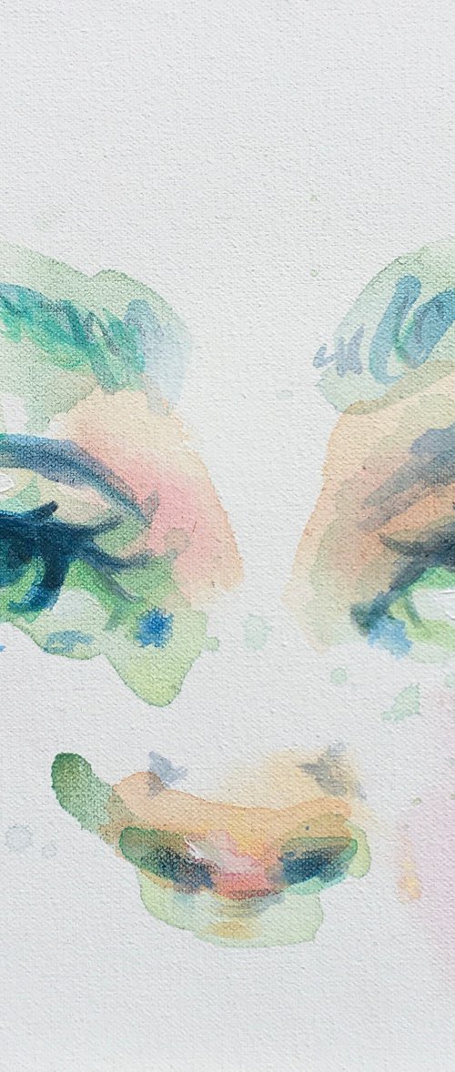 Green eyes by Monique van Steen