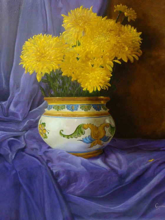 SOLD - Chrysanthemums