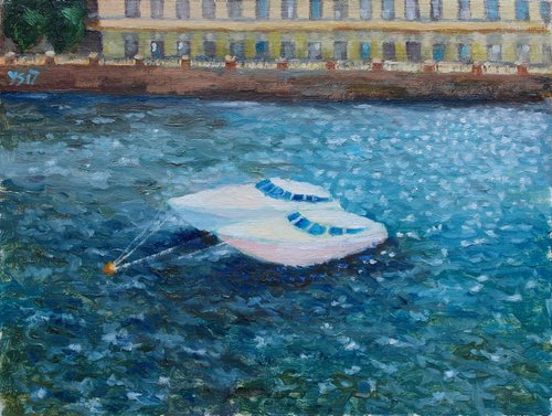 Two Boats by Juri Semjonov