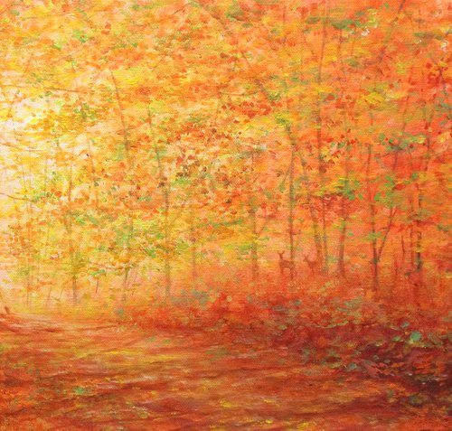 Autumn Stroll III by Stella Dunkley