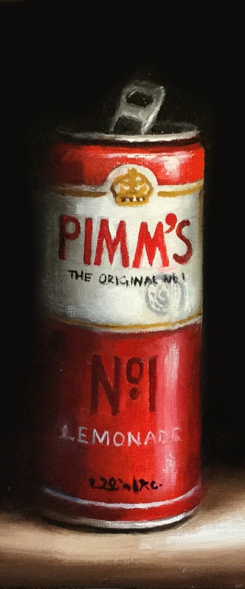 PIMM'S still life by Jane Palmer Art