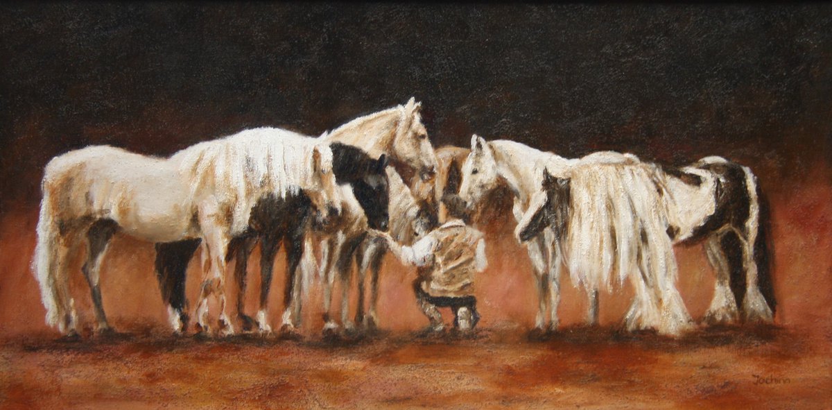 Horsewhisperer by Jochina van Kruistum