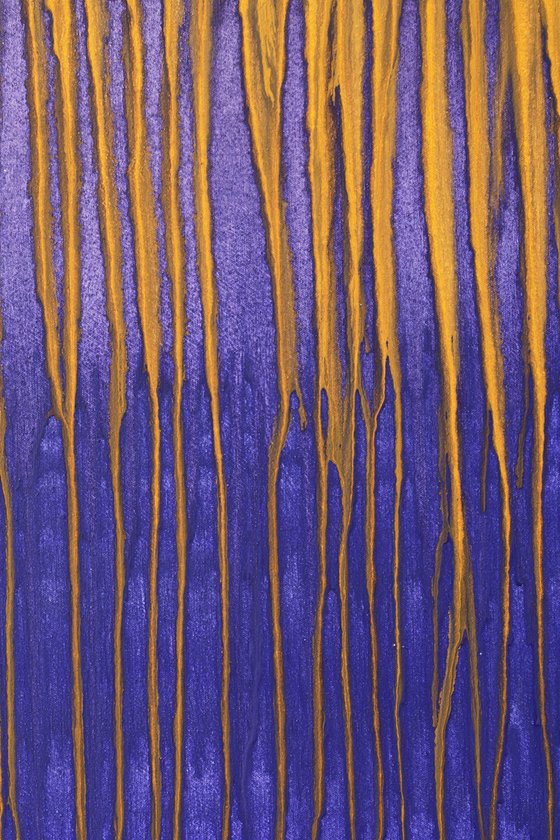 Tuesday (Orange Over Purple)