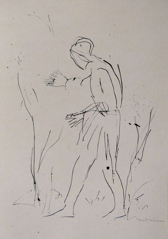 The Woman 8, 29x21 cm