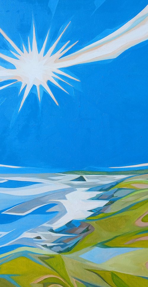 Mew Stone, sunny day by Andrew Clayton