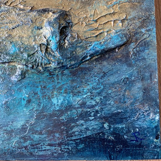 Sculpted Ocean  Blues