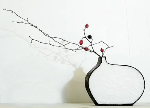 Ikebana - vase by Art en Vidre "Ingrid Solé"