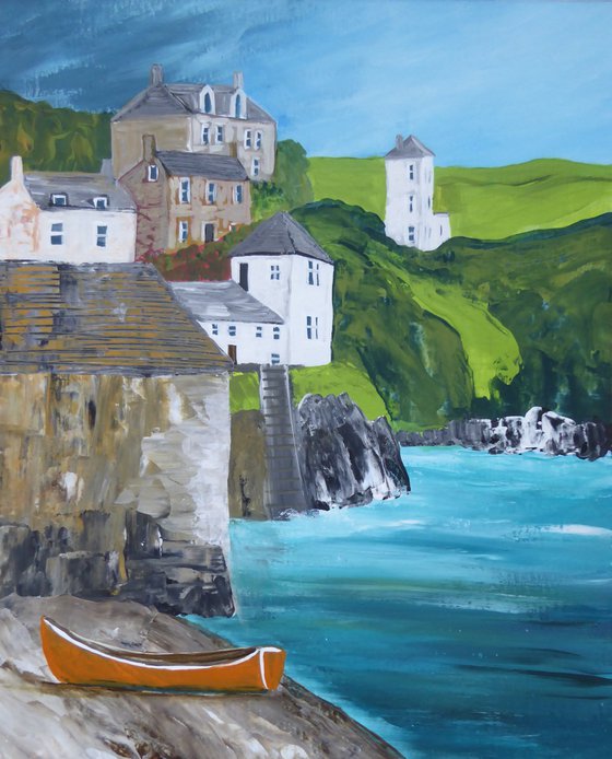 Port Isaac, Roscarrock Hill