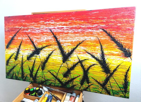 Grass in Gold
