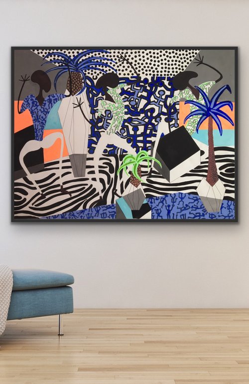 canvas 99 (TROPICANA 1) by Frantisek Florian