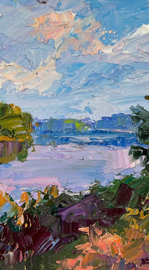 Where the River Whispers to the Grass by Boris Serdyuk