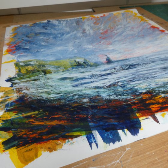 Rocky Devon Coastline