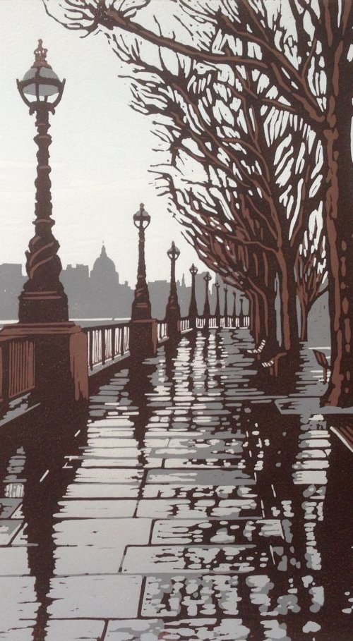 Southbank Reflections by Alexandra Buckle