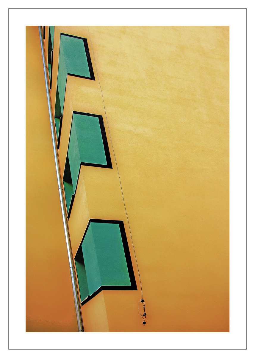 Geometric Abstract Photograph By Beata Podwysocka, 20 X 28, Wallscape 72, Original Artwork