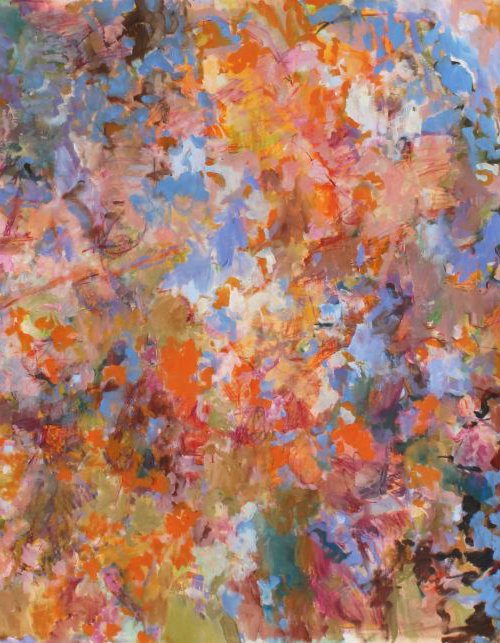 Dream Projection - Large Abstract Painting 95x172cm by Lana Verdi
