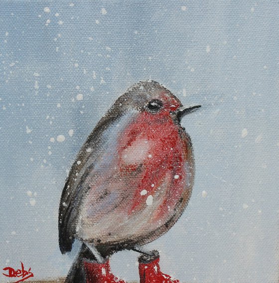 Robin Red Boots
