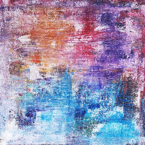 Storm of Colors 3 (70x70cm) by Toni Cruz
