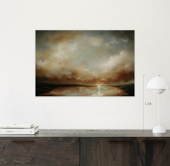 Sunset Over Windermere, lake District