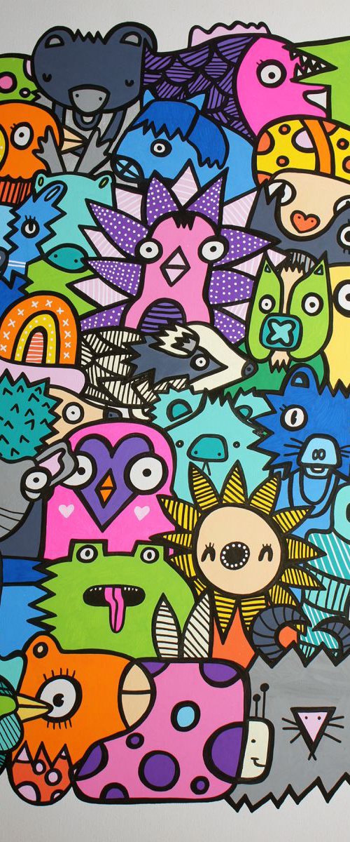 Animal Tower by Kev Munday