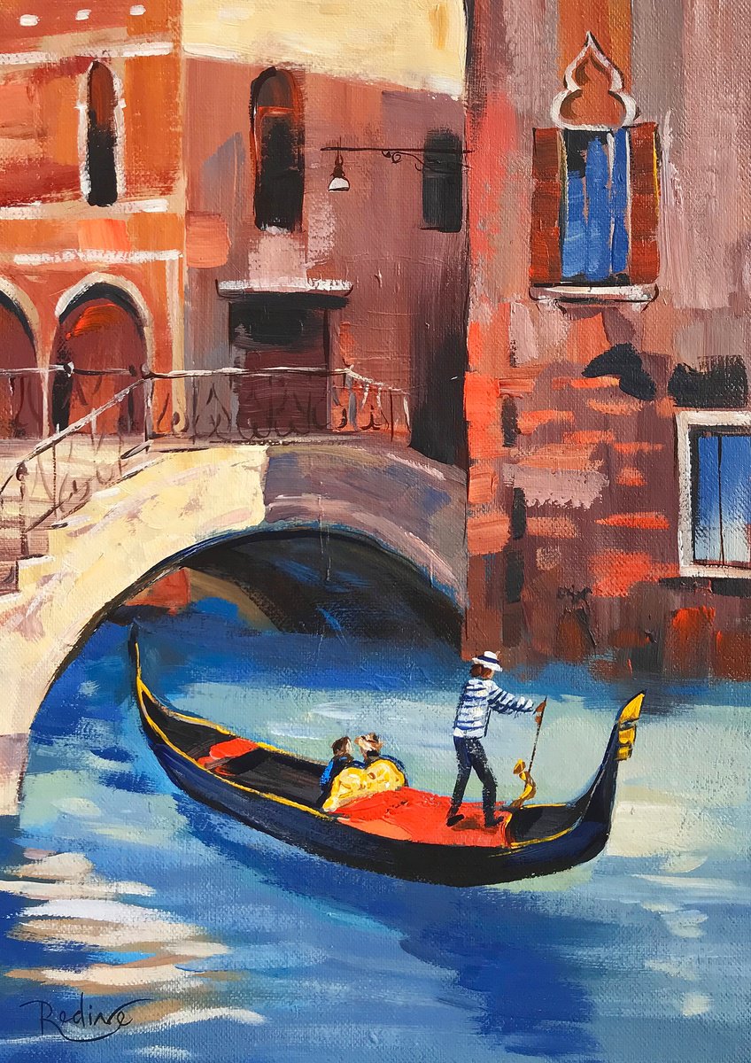 Venice Gondola by Irina Redine