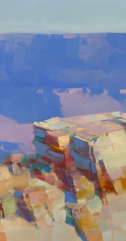 Grand Canyon, Original oil painting, Handmade artwork, One of a kind by Vahe Yeremyan