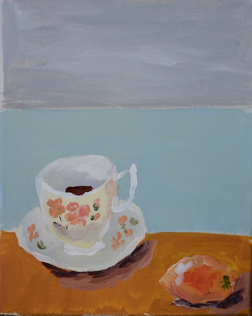 Eau de Nil - Coffee  and  mushmula by Elena Zapassky