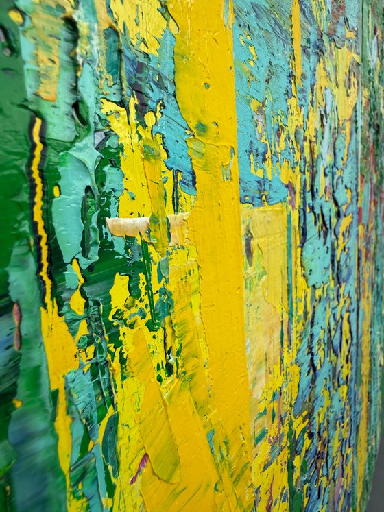 Through the elements. Diptych