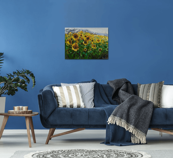 Sunflowers Original Oil painting