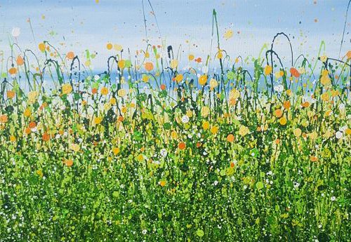 Pollock's Splash Of Sunshine by Lucy Moore
