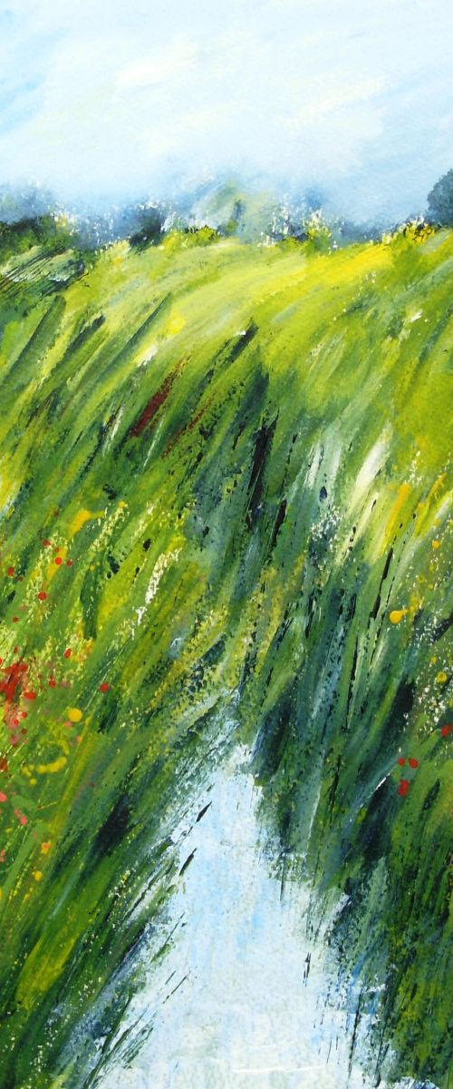The Stream by Jan Rippingham
